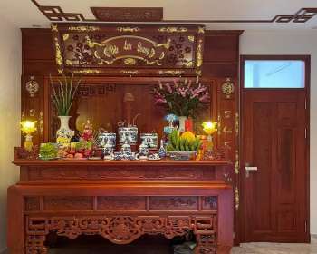 BÀN THỜ GỖ HƯƠNG ĐÁ _TH115